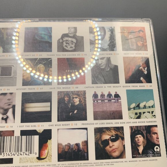 2ct Bon Jovi Crush & New Jersey CDs GREAT CONDITION - Picture 4 of 7